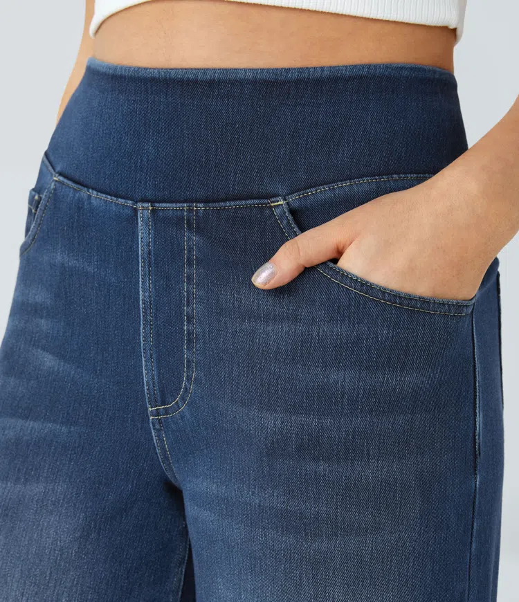 Van Veen™ | Comfortabele jeans met hoge taille