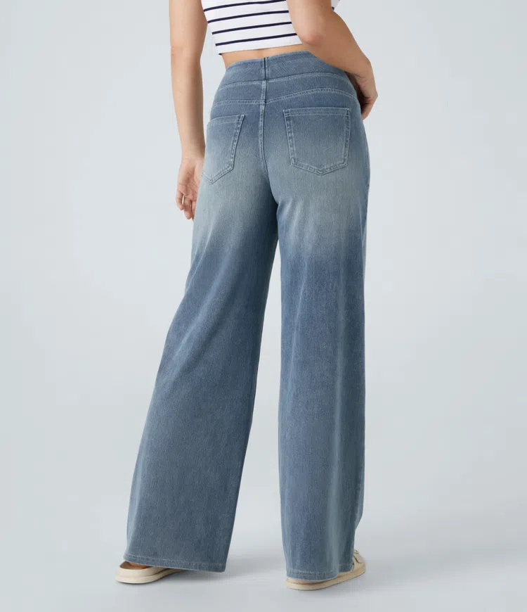 Van Veen™ | Comfortabele jeans met hoge taille