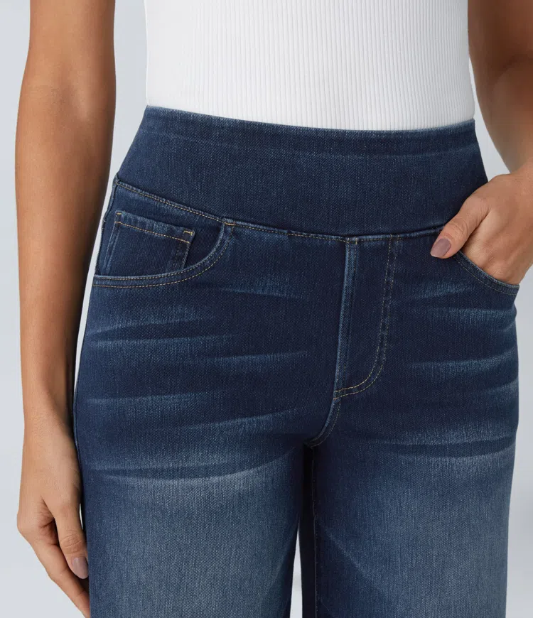 Van Veen™ | Comfortabele jeans met hoge taille