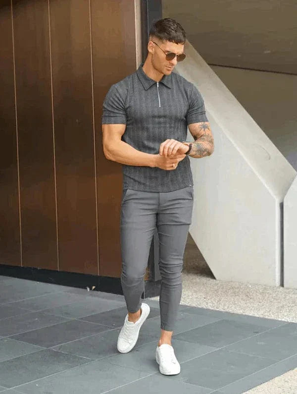 Van Veen™ | Elegante Rekbare Pantalon