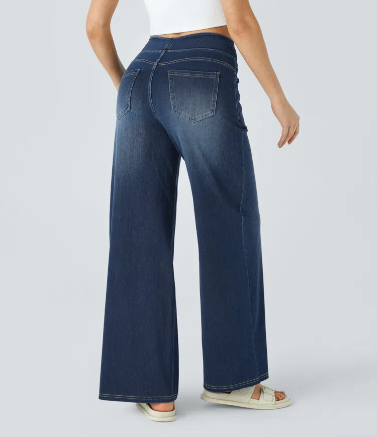 Van Veen™ | Comfortabele jeans met hoge taille