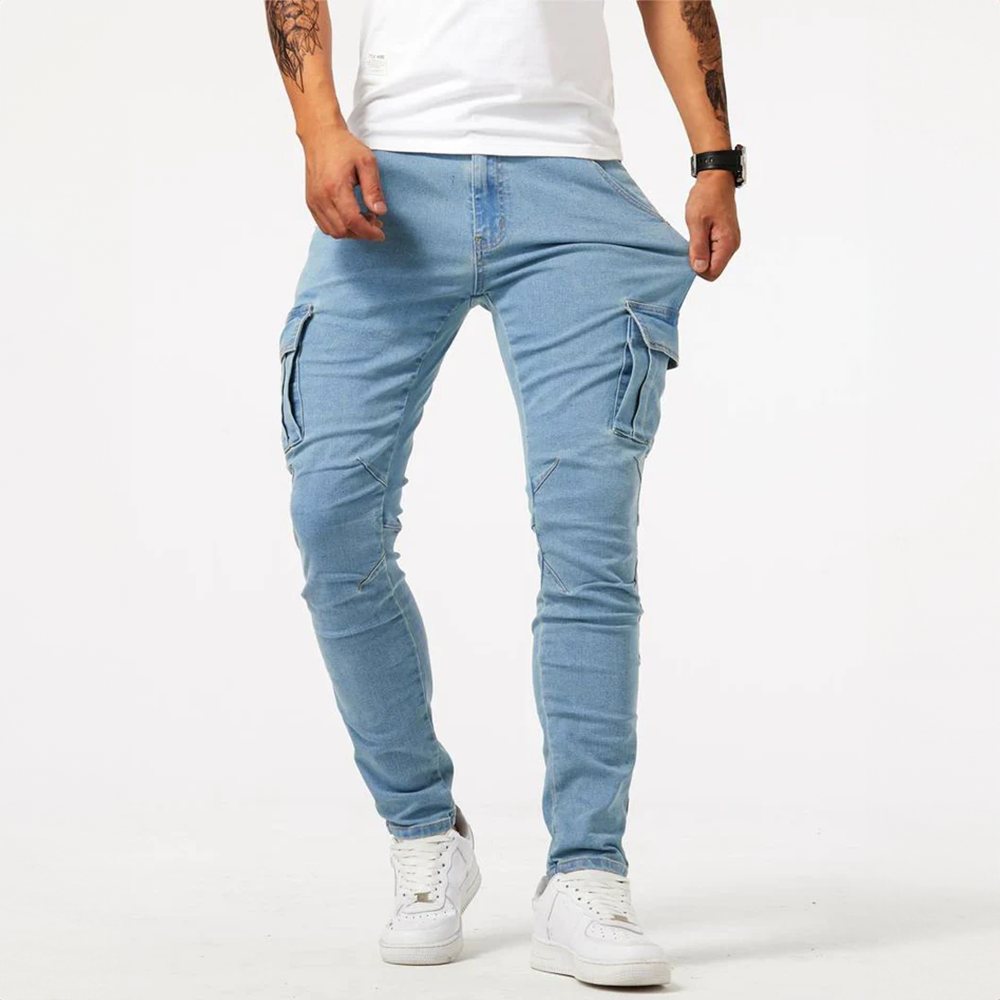 Van Veen™ | Stretchy Cargo Jeans
