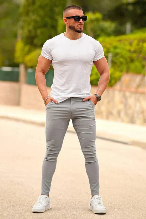 Van Veen™ | Elegante Rekbare Pantalon