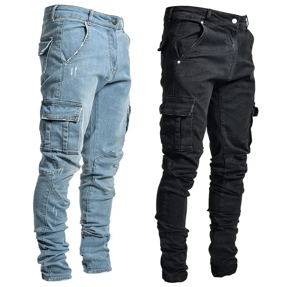 Van Veen™ | Cargo Street Elastic Jeans