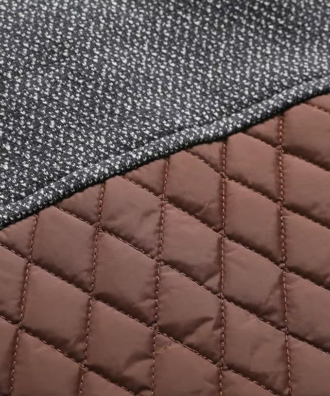 David™ | Elegante Gewatteerde Herenjas met Stijlvol Textuurdesign