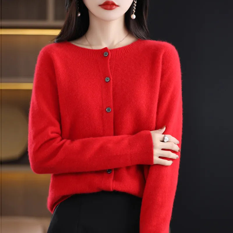 Van Veen™ | Elegante Knoopjes Cardigan