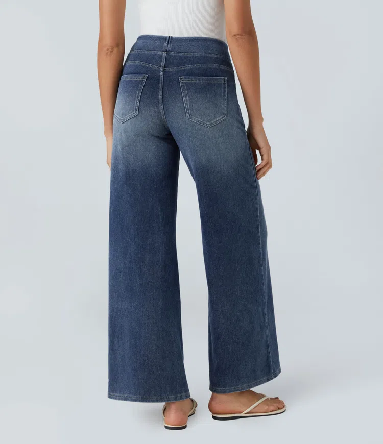 Van Veen™ | Comfortabele jeans met hoge taille