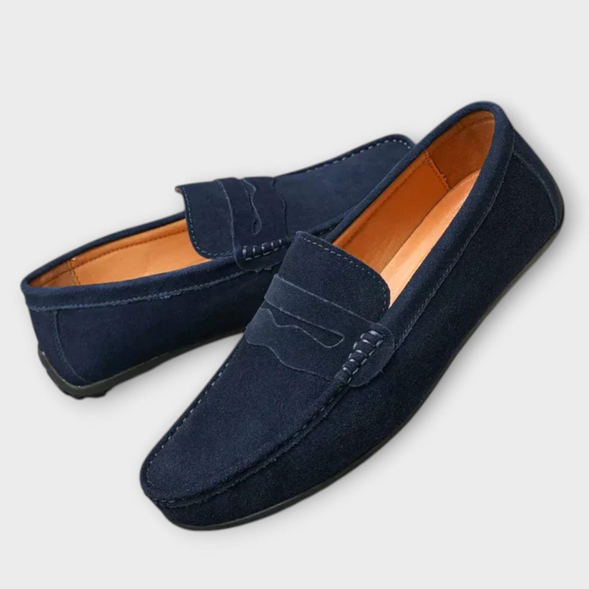 Van Veen™ | Suède loafers