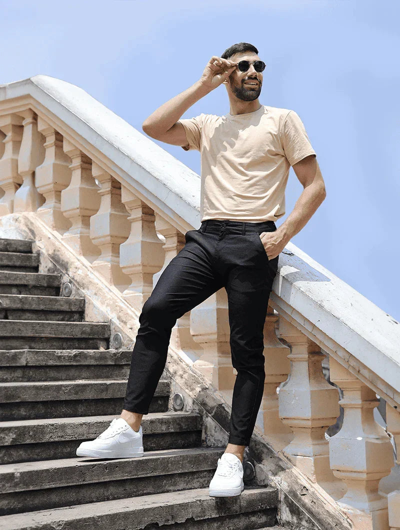 Van Veen™ | Elegante Rekbare Pantalon