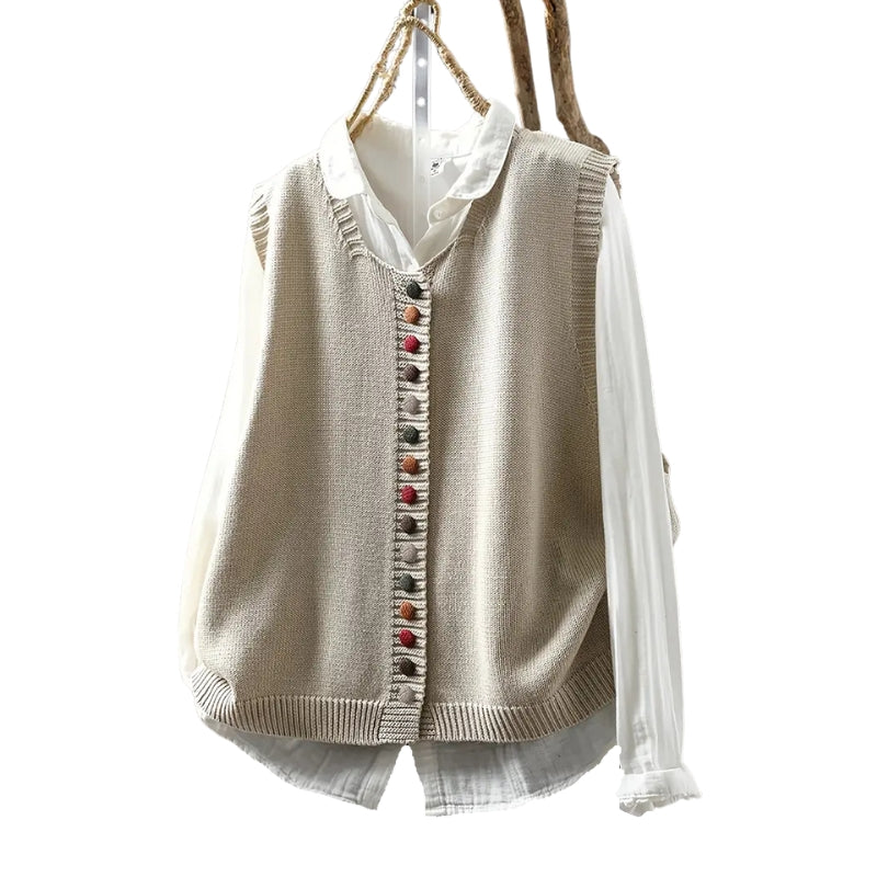 Van Veen™ | Elegant gebreid vest