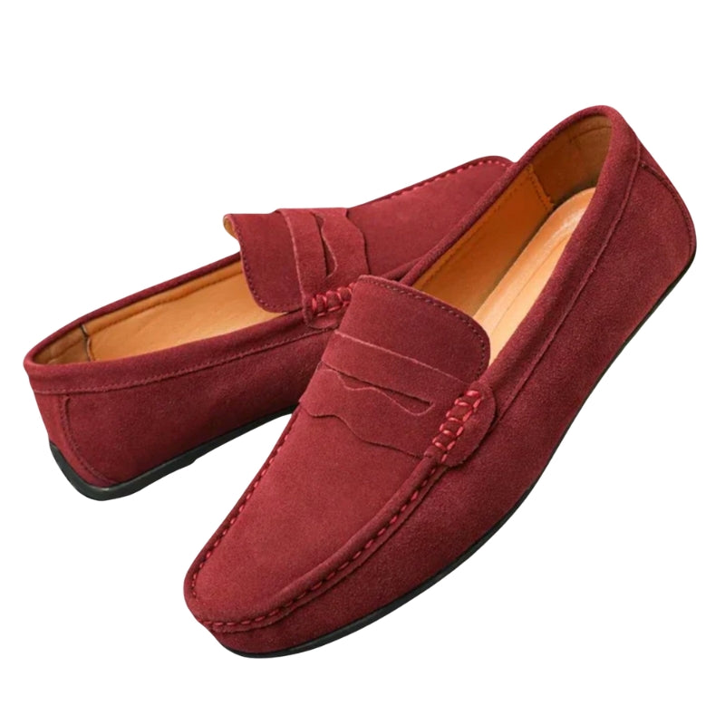 Van Veen™ | Suède loafers
