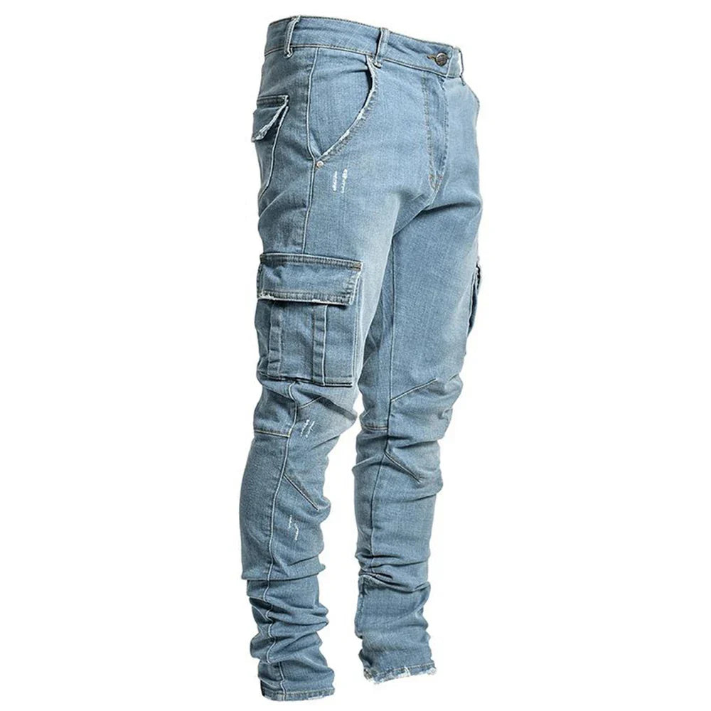 Van Veen™ | Cargo Street Elastic Jeans