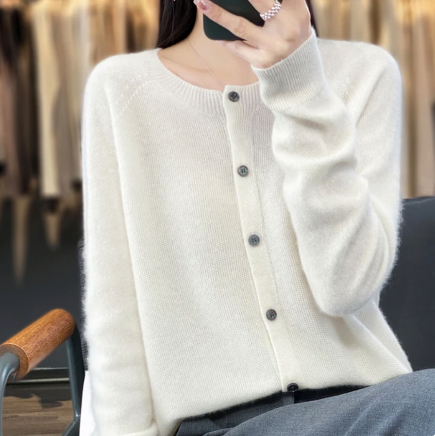 Van Veen™ | Elegante Knoopjes Cardigan