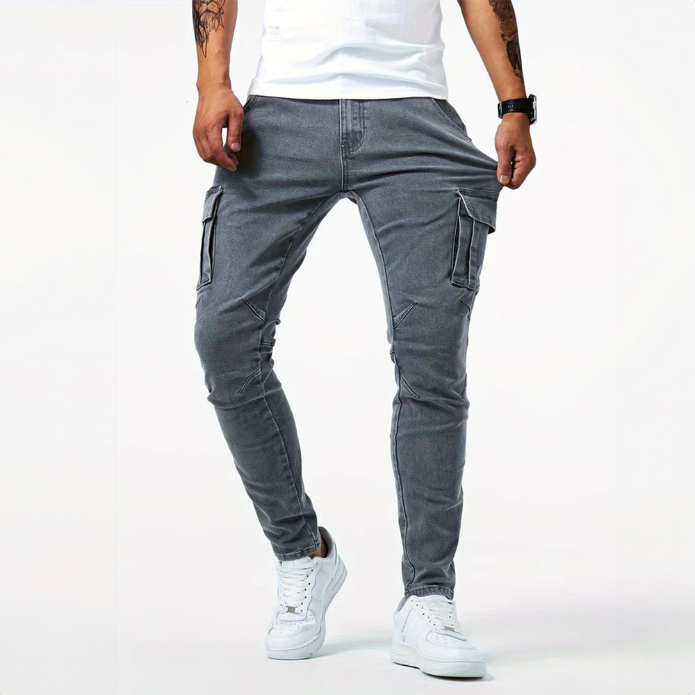 Van Veen™ | Stretchy Cargo Jeans