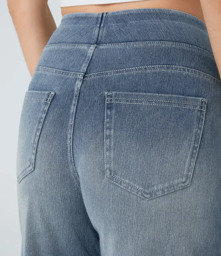 Van Veen™ | Comfortabele jeans met hoge taille